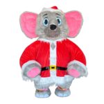 Christmas Elephant Mascots Costume